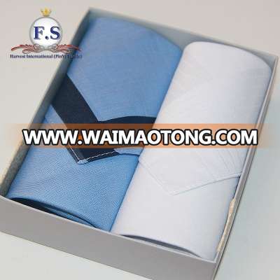 white cotton handkerchief wholesale for men